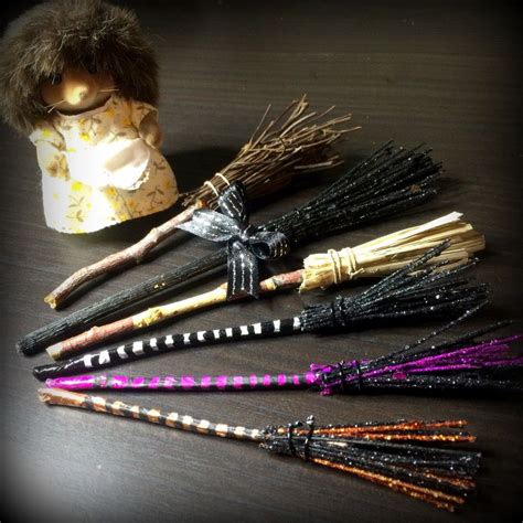 Miniature Witch Brooms in Witchy Fashion: From Jewelry to Accessories
